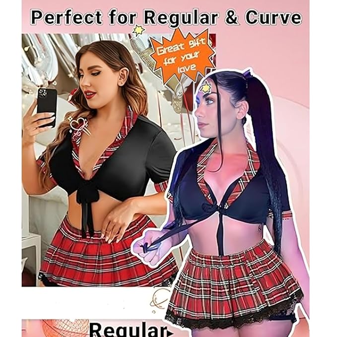 Women’s Secret Scholar Women’s Babydoll Lingerie Set